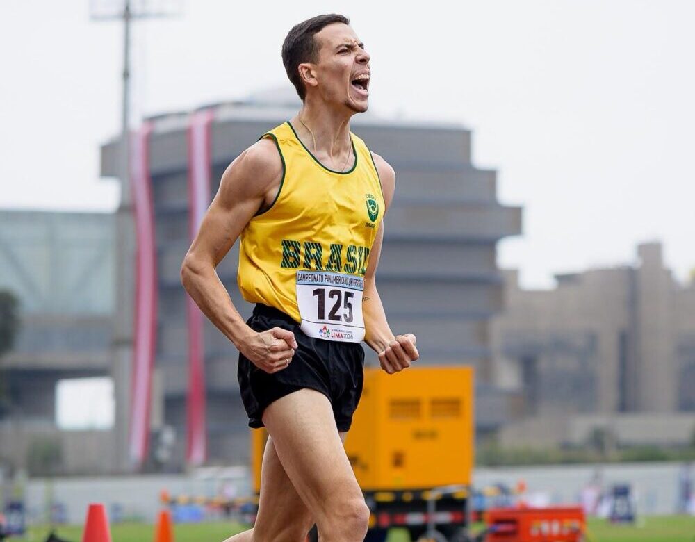 Gabriel fez a marca de 53.07s
(Foto: Arquivo Pessoal)