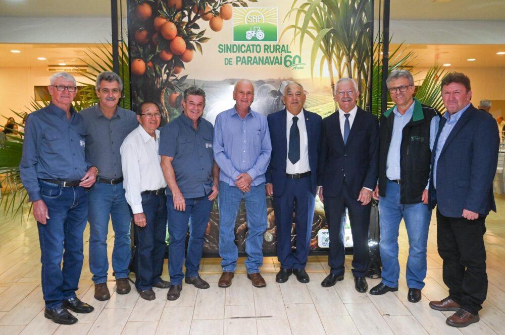 Presidentes de sindicatos rurais do Noroeste prestigiaram a comemoração dos 60 anos da entidade – Foto: Guto Costa