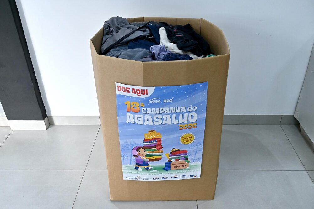 Campanha do Agasalho segue até 31 de agosto e doações podem ser feitas no Diário do Noroeste
Foto: Ivan Fuquini