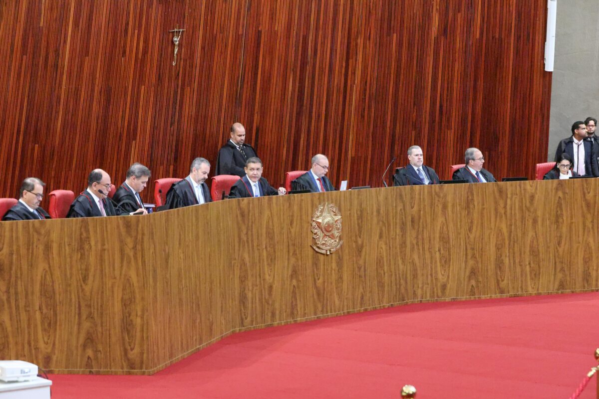 Sessão plenária do Tribunal Superior Eleitoral
Foto: Antônio Augusto/TSE