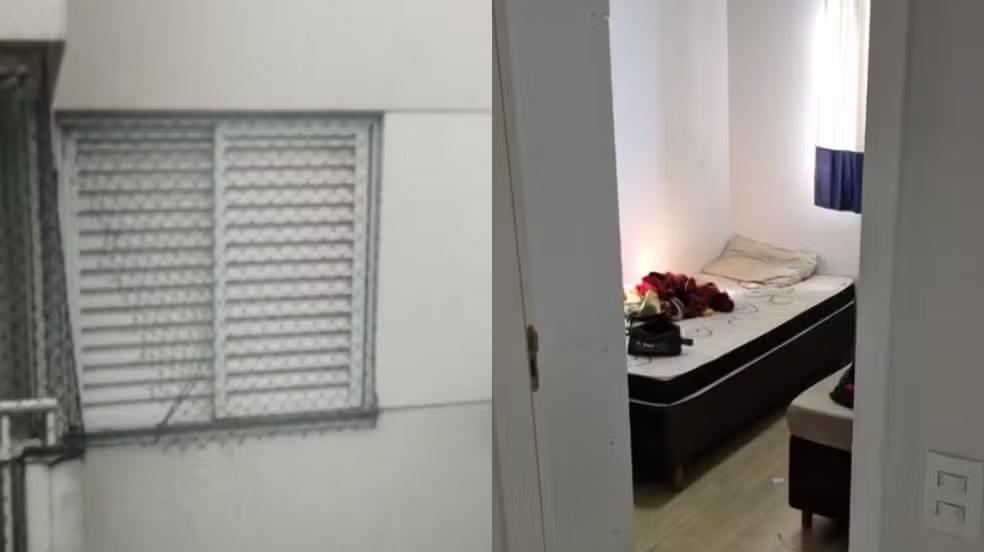 apartamento Apartamento em que vítima foi mantida presa