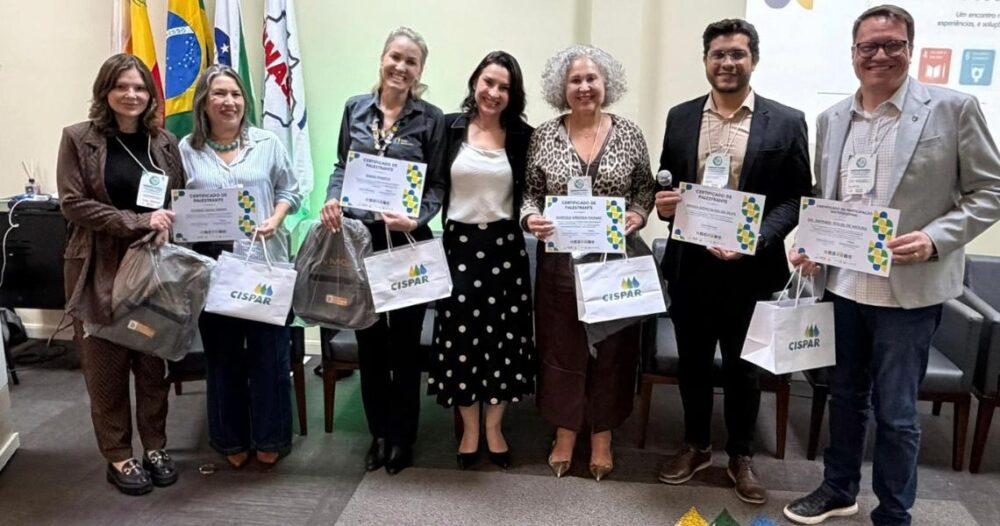 a-ambiente Participantes do congresso em Maringá