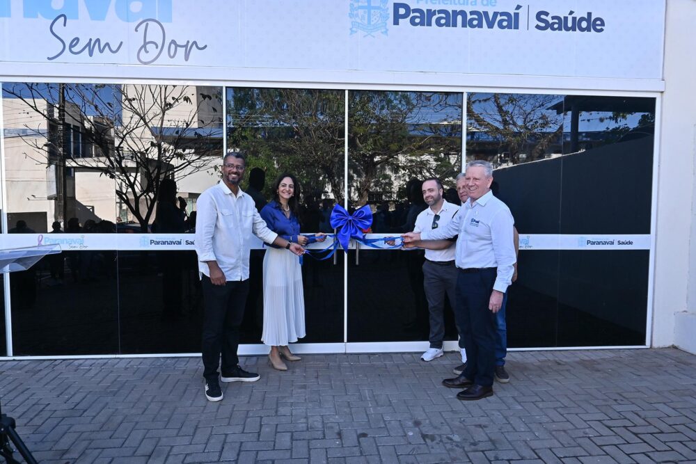Aspecto geral do evento de inauguração