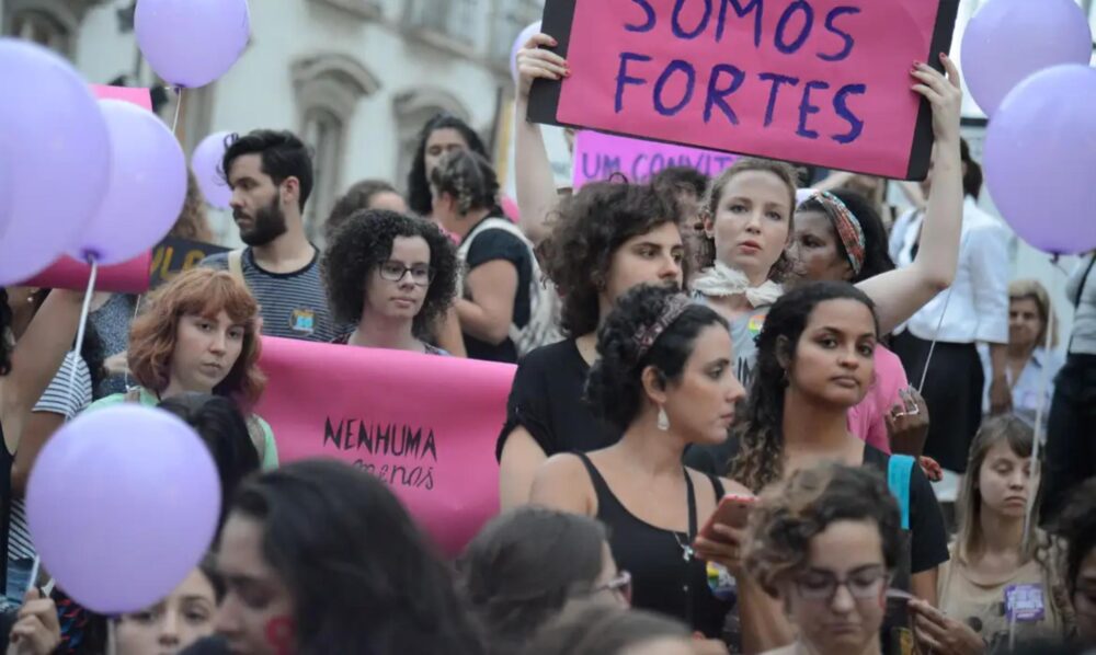 Pesquisa concluiu que, para as entrevistadas, a prevenção e o enfrentamento da violência no dia a dia são responsabilidades que devem envolver diferentes instituições públicas
Foto: Fernando Frazão/Agência Brasil