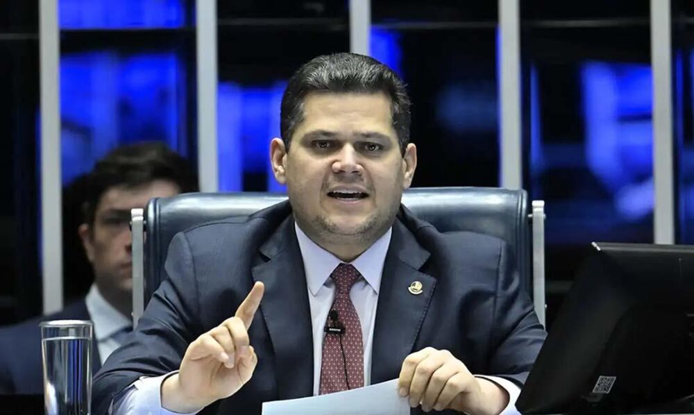 Davi Alcolumbre, presidente do Senado
Foto: Andressa Anholete/Agência Senado