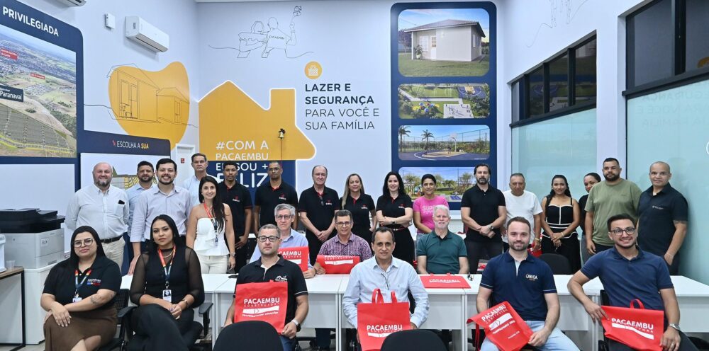 Reunião com imobiliárias do município marcou abertura das vendas