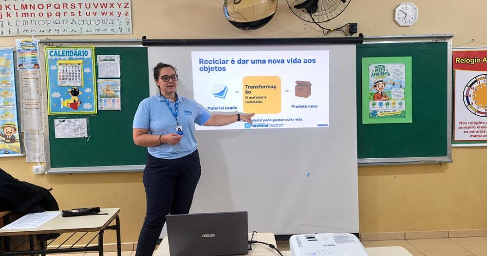 Educação ambiental nas escolas de Paranavaí