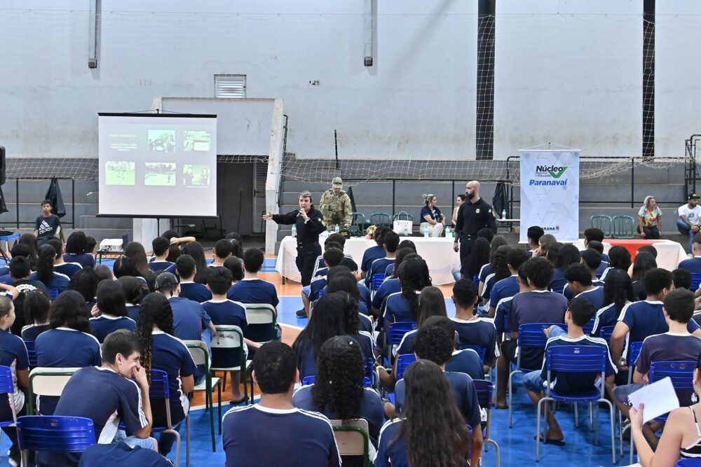 Ação da PF é voltada a adolescentes e jovens e já foi trazida a Paranavaí anteriormente
Foto: Arquivo DN