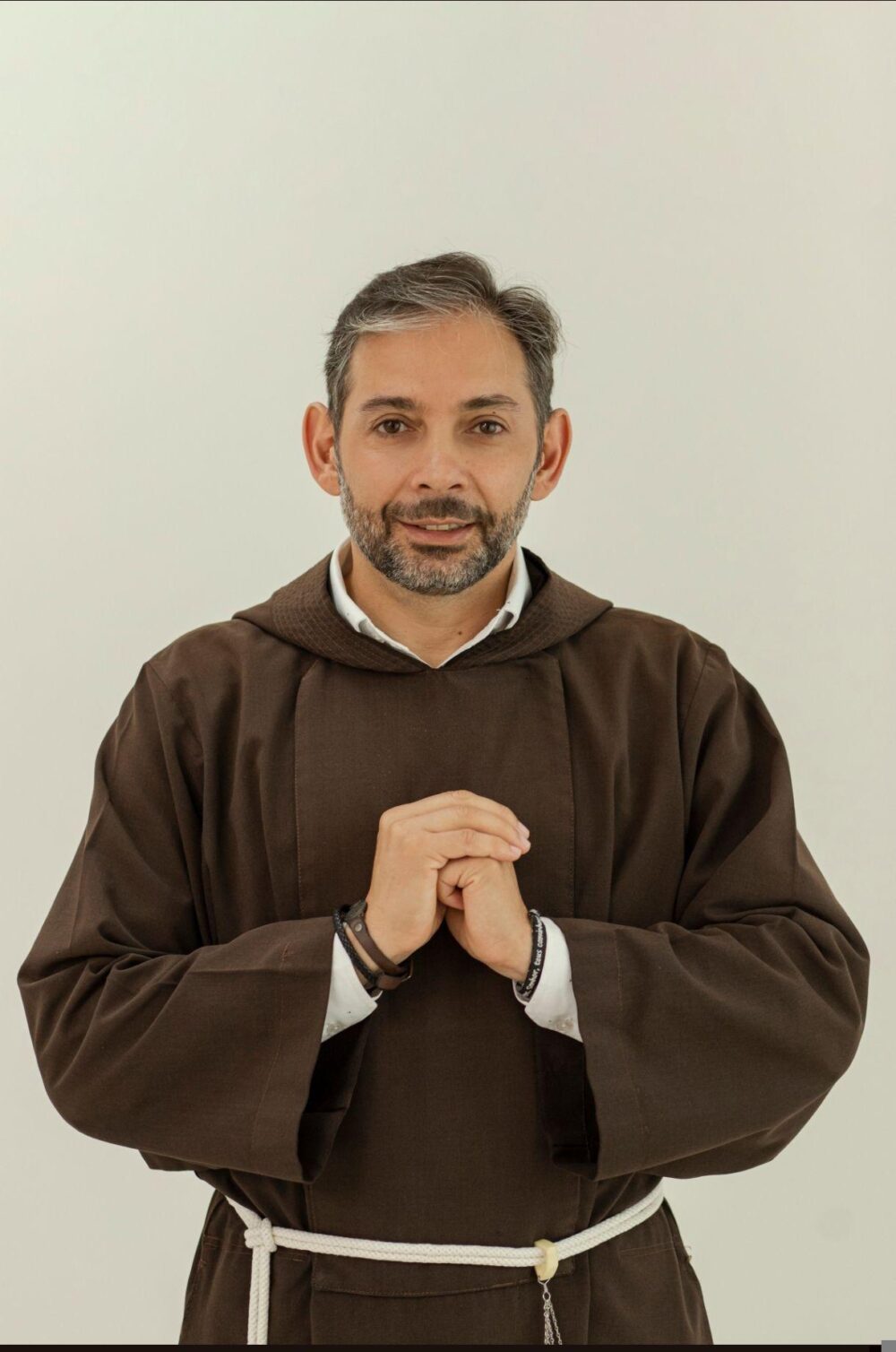O frei capuchinho Maurício Solfa