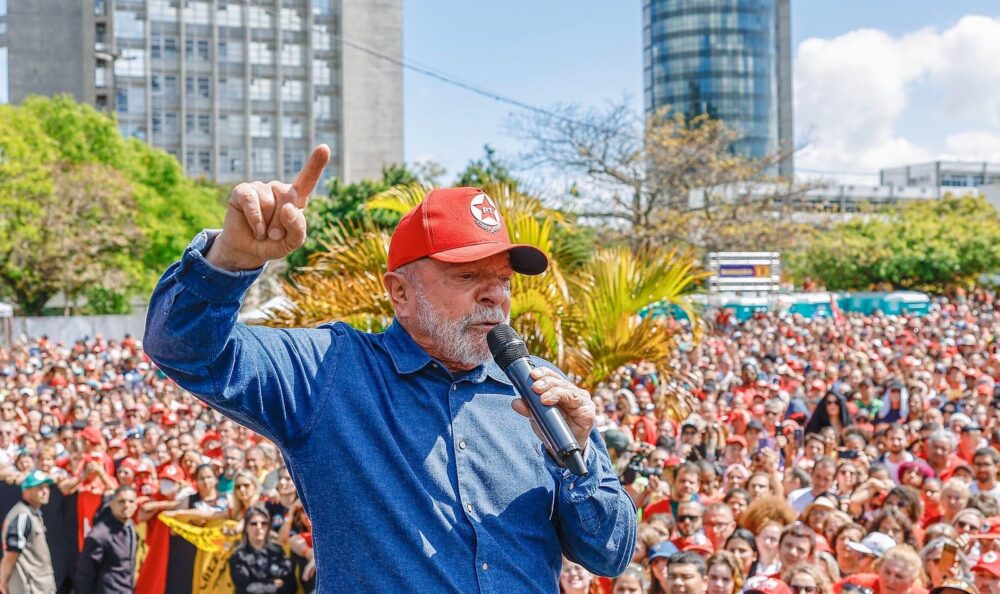 Lula tenta o quarto mandato de presidente da República
Foto: Ricardo Stuckert