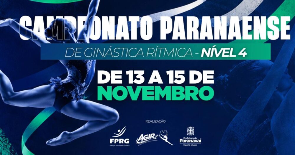 Competição de ginástica movimentará desportistas em Paranavaí