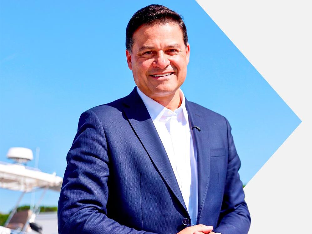Candidato em campanha pelo Paraná